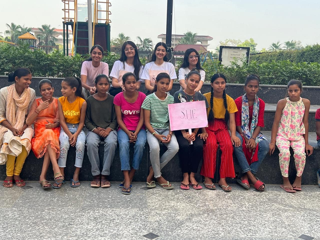 Community workshop for girls