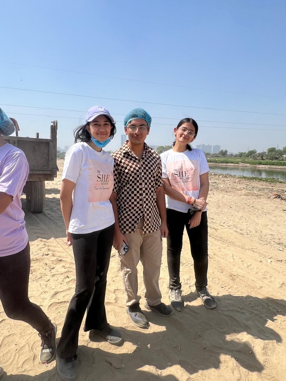 Yamuna River Cleanup Drive moment 2
